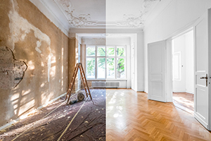 Rénovation d'un salon